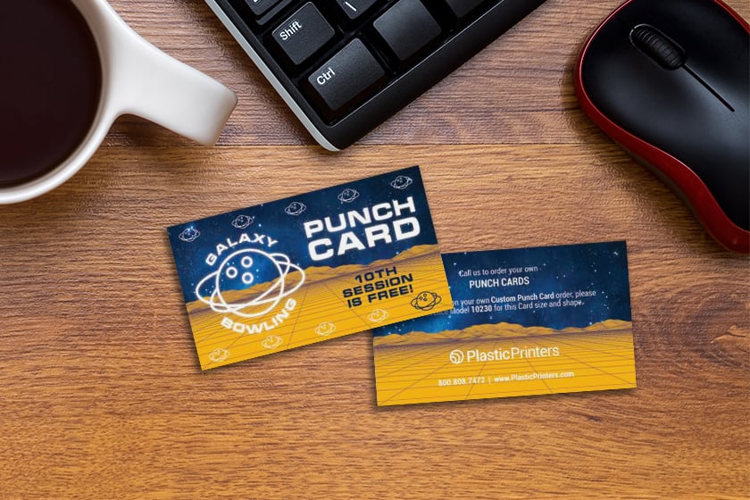 Punch cards help track gym member loyalty